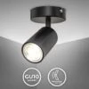 B.K.Licht Faretto Da Parete O Soffitto Orientabile, Attacco Per Lampadina GU10 Non Inclusa, Plafoniera In Metallo Nero Opaco, Lampada Da Soffitto Per Ingresso, Applique Per Camera Da Letto O Corridoio 1 B.K.Licht Faretto Da Parete O Soffitto Orientabile, Attacco Per Lampadina GU10 Non Inclusa, Plafoniera In Metallo Nero Opaco, Lampada Da Soffitto Per Ingresso, Applique Per Camera Da Letto O Corridoio -Negozio al dettaglio Paulmann 28497398 1