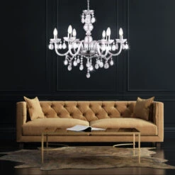 Lampadario A Soffitto Lampada A Sospensione Pendolo In Cristallo Lustri Trasparente Illuminazione Soggiorno Globo 63116-6 10 Lampadario A Soffitto Lampada A Sospensione Pendolo In Cristallo Lustri Trasparente Illuminazione Soggiorno Globo 63116-6 -Negozio al dettaglio Paulmann 28659214 4