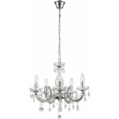 Lampadario A Sospensione Lampadario Lampadario Di Cristallo Lampada Da Soffitto Illuminazione Camera Da Letto Globo 63116-5