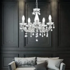 Lampadario A Sospensione Lampadario Lampadario Di Cristallo Lampada Da Soffitto Illuminazione Camera Da Letto Globo 63116-5 11 Lampadario A Sospensione Lampadario Lampadario Di Cristallo Lampada Da Soffitto Illuminazione Camera Da Letto Globo 63116-5 -Negozio al dettaglio Paulmann 28661093 5