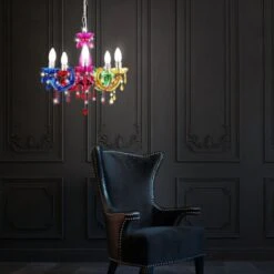 Lampadario A Sospensione Lampada A Pendolo A Soffitto Lampadario Illuminazione Sala Da Pranzo Lampadario Colorato Globo 63118-5 -Negozio al dettaglio Paulmann 28661291 5