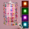 Plafoniera A Sospensione Per Bambini TELECOMANDO Luce Di Cristallo Dimmerabile In Un Set Di Lampadine LED RGB -Negozio al dettaglio Paulmann 28661945 1