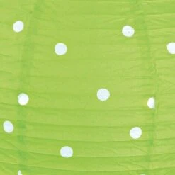 Sfera Lampada A Sospensione A Soffitto Design Rockabilly Lampada A Pendolo Verde Bianco Punteggiato -Negozio al dettaglio Paulmann 28662550 5