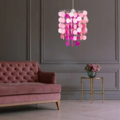 Lampada A Sospensione Per Bambini Gioco Ragazze Camera Illuminazione Lampada Da Soffitto Rosa-rosa In Un Set Che Include Lampadine A LED -Negozio al dettaglio Paulmann 28663215 4