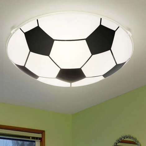 Lampada Da Soffitto Per Bambini Smart Home DIMMABLE Football Glass Light Alexa Google In Un Set Che Include Lampadine LED RGB 5 Lampada Da Soffitto Per Bambini Smart Home DIMMABLE Football Glass Light Alexa Google In Un Set Che Include Lampadine LED RGB - immagine 3