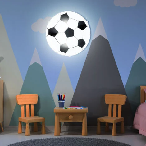 Lampada Da Soffitto Per Bambini Smart Home DIMMABLE Football Glass Light Alexa Google In Un Set Che Include Lampadine LED RGB 7 Lampada Da Soffitto Per Bambini Smart Home DIMMABLE Football Glass Light Alexa Google In Un Set Che Include Lampadine LED RGB - immagine 5