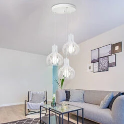 Lampadari A Sospensione Retrò Industriale Presa E27 Lampadario Regolabile In Altezza 3 Luci Bianca Plafoniere Antica Creativo 9 Lampadari A Sospensione Retrò Industriale Presa E27 Lampadario Regolabile In Altezza 3 Luci Bianca Plafoniere Antica Creativo -Negozio al dettaglio Paulmann 28956646 3