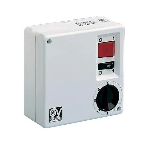 Scatola Di Comandi A Parete Per Ventilatori A Soffitto Con KIT Luce Vortice SCRR5L - Sku 12964 3 Scatola Di Comandi A Parete Per Ventilatori A Soffitto Con KIT Luce Vortice SCRR5L - Sku 12964