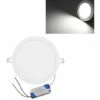 Pannello Led Luce Bianca 20w Plafoniera Slim Da Incasso Faretto 20 Watt 6500k
