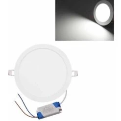 Pannello Led Luce Bianca 20w Plafoniera Slim Da Incasso Faretto 20 Watt 6500k