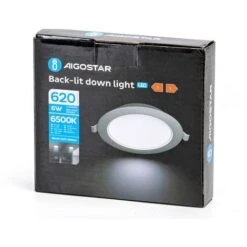 Faretto Led Slim Da Incasso 6W Rotondo Cornice Bianca Apertura 100 Gradi Bianco Freddo 6500K Aigostar 8 Faretto Led Slim Da Incasso 6W Rotondo Cornice Bianca Apertura 100 Gradi Bianco Freddo 6500K Aigostar -Negozio al dettaglio Paulmann 32027068 3