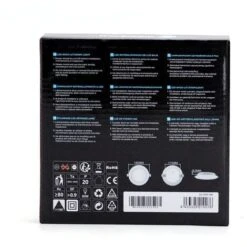 Faretto Led Slim Da Incasso 9W Rotondo Cornice Bianca Apertura 100 Gradi Bianco Neutro 4000K Aigostar 9 Faretto Led Slim Da Incasso 9W Rotondo Cornice Bianca Apertura 100 Gradi Bianco Neutro 4000K Aigostar -Negozio al dettaglio Paulmann 32027075 4