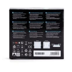 Faretto Led Slim Da Incasso 6W Quadrato Cornice Bianca Apertura 100 Gradi Bianco Freddo 6500K Aigostar -Negozio al dettaglio Paulmann 32027087 4