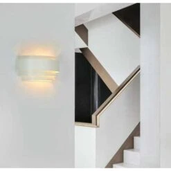 Lampada Da Parete A LED Design Semplice Lampada Da Parete In Metallo Per Camera Da Letto Scala Negozio Soggiorno Ufficio Portico (bianco Caldo) [Classe Di Efficienza Energetica A++] -Negozio al dettaglio Paulmann 32366732 3