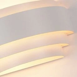 Lampada Da Parete A LED Design Semplice Lampada Da Parete In Metallo Per Camera Da Letto Scala Negozio Soggiorno Ufficio Portico (bianco Caldo) [Classe Di Efficienza Energetica A++] -Negozio al dettaglio Paulmann 32366732 5