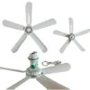 VENTILATORE DA SOFFITTO VORTICE CON 5 PALE GANCIO ATTACCO RAPIDO VENTOLA FAN -Negozio al dettaglio Paulmann 32378781 1