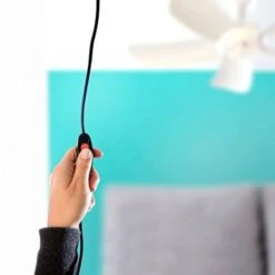 VENTILATORE DA SOFFITTO VORTICE CON 5 PALE GANCIO ATTACCO RAPIDO VENTOLA FAN 8 VENTILATORE DA SOFFITTO VORTICE CON 5 PALE GANCIO ATTACCO RAPIDO VENTOLA FAN -Negozio al dettaglio Paulmann 32378781 3