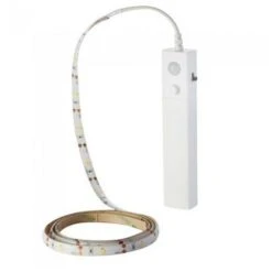 VT-8082 STRISCIA LED 1mt Autoadesiva 2,4W 200lm A BATTERIA CON SENSORE Di Movimento IP65 - SKU 2573 / 2574 Bianco Naturale