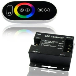 Led Controller Touch 18A Telecomando Con Centralina Per Striscia Rgb Wireless -Negozio al dettaglio Paulmann 33400453 3