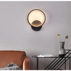 Applique Da Parete Nera Minimalista Per Interni Applique Da Muro A Led Lampada Da Parete Rotonda Creativa Bianco Caldo Per Soggiorno Camera Da Letto Corridoio Scale 10 Applique Da Parete Nera Minimalista Per Interni Applique Da Muro A Led Lampada Da Parete Rotonda Creativa Bianco Caldo Per Soggiorno Camera Da Letto Corridoio Scale -Negozio al dettaglio Paulmann 33873143 4