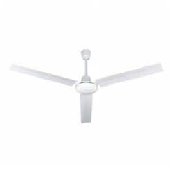 Ventilatore Da Soffitto In Acciaio Cromato D142 Con 3 Pale EFFE