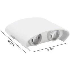 Applique LED Lampada Da Parete Ovale 12W Luce Naturale Esterno Interno FD-10 -Negozio al dettaglio Paulmann 35112967 2