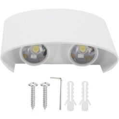 Applique LED Lampada Da Parete Ovale 12W Luce Naturale Esterno Interno FD-10 -Negozio al dettaglio Paulmann 35112967 3