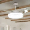 Ventilatore LED Da Soffitto Caicos Bianco Pale Pieghevoli Motore DC TECHBREY 106cm 1 Ventilatore LED Da Soffitto Caicos Bianco Pale Pieghevoli Motore DC TECHBREY 106cm -Negozio al dettaglio Paulmann 36231549 1