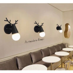 2 Pcs Moderno Lampada Da Parete Interni LED Applique Da Parete Animale Creativo Decorazione Camera Da Letto Soggiorno Nero 9 2 Pcs Moderno Lampada Da Parete Interni LED Applique Da Parete Animale Creativo Decorazione Camera Da Letto Soggiorno Nero -Negozio al dettaglio Paulmann 36486232 4