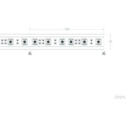 Striscia LED 24V DC 60LED/m 5m IP65 Larghezza 10mm Super Caldo 1700K 5 M120º -Negozio al dettaglio Paulmann 36628485 2