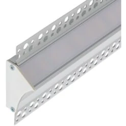 Profilo In Alluminio Da Incasso In Gesso / Cartongesso Con Coperchio Continuo Per Strisce LED Fino A 20mm -Negozio al dettaglio Paulmann 36983512 4
