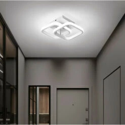Lampadario In Acrilico Stile Nordico Plafoniera Moderna A Led Bianco Plafoniere Dal Design Creativo Per Camera Da Letto, Cucina, Soggiorno, Corridoio, Ristorante, Balcone, Bianco Freddo -Negozio al dettaglio Paulmann 37534160 4