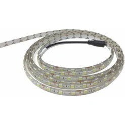 Striscia Led Smd 5050 Luce Bianca Fredda 6500k Strip 5 Metri IP65 Per Esterno Impermeabile Illuminazione Per Casa Negozio