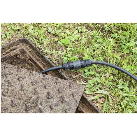 Connettore Per Cavo Tenuta Stagna Connessione Maschio Femmina 3 Pin 0.5-2.5mm² IP68 Nero 4 Connettore Per Cavo Tenuta Stagna Connessione Maschio Femmina 3 Pin 0.5-2.5mm² IP68 Nero - immagine 2