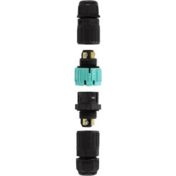 Connettore Per Cavo Tenuta Stagna Connessione Maschio Femmina 3 Pin 0.5-2.5mm² IP68 Nero 7 Connettore Per Cavo Tenuta Stagna Connessione Maschio Femmina 3 Pin 0.5-2.5mm² IP68 Nero -Negozio al dettaglio Paulmann 38611743 3