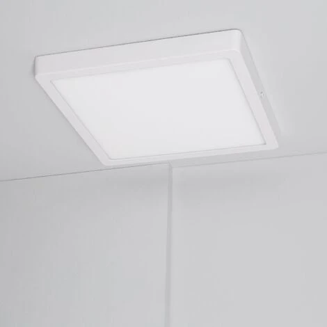Plafoniera LED 24W Quadrata Superslim CCT Selezionabile 280x280 Mm Selezionabile (Caldo-Naturale-Freddo) 280 Mm120º 6 Plafoniera LED 24W Quadrata Superslim CCT Selezionabile 280x280 Mm Selezionabile (Caldo-Naturale-Freddo) 280 Mm120º - immagine 4