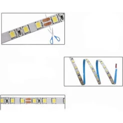 Striscia Led 2835 Strip Bobina 100 Watt 10 Metri 24 Volt 1200 Led Smd Luce Naturale 4000K Ip20 -Negozio al dettaglio Paulmann 39178097 3