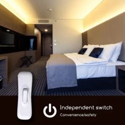 Kit Striscia Led 12V 6,5W SMD 2835 3 Metri IP20 Bianco Caldo 3000K Aigostar -Negozio al dettaglio Paulmann 39504423 3