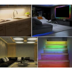 Striscia LED Adesiva Con Telecomando Luce RGB 5v USB 2MT Tagliabile 89428 -Negozio al dettaglio Paulmann 39717870 3