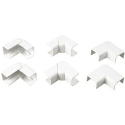 KIT ACCESSORI N1 PER CANALE 20X15MM BIANCO
