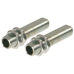 2 TUBETTI ZINCATI 30MM FILETTATI M10X1