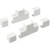 KIT ACCESSORI N.2 PER CANALE PORTA CAVO 30X10MM