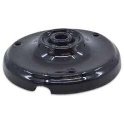 Rosa Da Soffitto In Ceramica Canopi Colore Nero