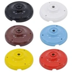 Rosa Da Soffitto In Ceramica Canopi Colore Nero -Negozio al dettaglio Paulmann 41983298 4