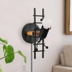 Applique Con Interruttore E Spina "Doll Ladder". Colore Nero -Negozio al dettaglio Paulmann 41983747 4