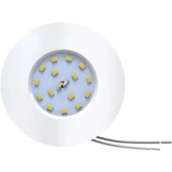 B.K. Licht Faretti LED Da Incasso Per Bagno, 5 X 5 W 400Lm, Ultra Piatti, Foro Incasso 6cm, Luce Bianca Calda 3000K, Per Cucina, Set Di 5, 230V Non Serve Il Trasformatore, IP44 7,5cm -Negozio al dettaglio Paulmann 42825768 4