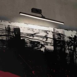 MAGRITTE-3 LED Lampada Iluminacuadros Nero 12W