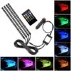 Striscia LED Interni Auto Rgb 4 Strip Luminose Adesive 72 Led Impermeabili QCD52 -Negozio al dettaglio Paulmann 43740953 1