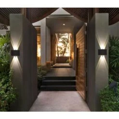 Applique LED Lampada Parete Ovale Nero 12W Luce Naturale Esterno Interno FD-10 8 Applique LED Lampada Parete Ovale Nero 12W Luce Naturale Esterno Interno FD-10 -Negozio al dettaglio Paulmann 46037518 2