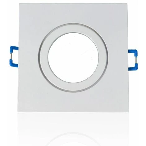 PRO LED SPE11 - Porta Faretto Quadrato Da Incasso Mis.91x91mm, Diam.60mm, Bianco (senza Portalampada) 3 PRO LED SPE11 - Porta Faretto Quadrato Da Incasso Mis.91x91mm, Diam.60mm, Bianco (senza Portalampada)